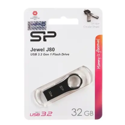تصویر فلش مموری سیلیکون پاور مدل جویل J80 USB3.2 ظرفیت 32 گیگابایت