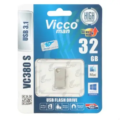 نمایش جزئیات فلش مموری ویکومن مدل VC380 USB3.0 ظرفیت 32 گیگابایت