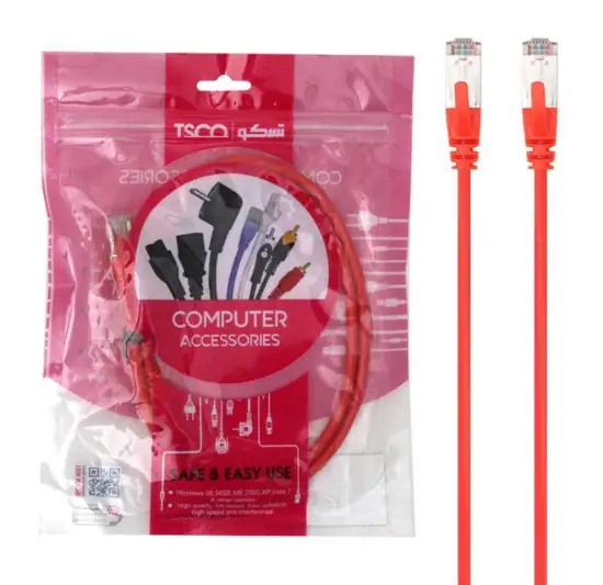 تصویر کابل شبکه CAT6 FTP تسکو مدل TNC610