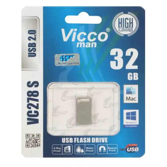 تصویر فلش مموری ویکومن مدل VC278 S USB2.0 ظرفیت 32 گیگابایت