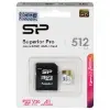 کارت حافظه microSDXC سیلیکون پاور مدل Superior Pro کلاس 10 استاندارد UHS-I U3 سرعت 100MBps ظرفیت 512 گیگابایت به همراه آداپتور SD - تصویر یکم