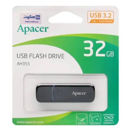 تصویر فلش مموری اپیسر مدل AH355 USB3.2 ظرفیت 32 گیگابایت