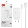 شارژر دیواری پرووان مدل PWC520 به همراه کابل تبدیل microusb - تصویر یکم