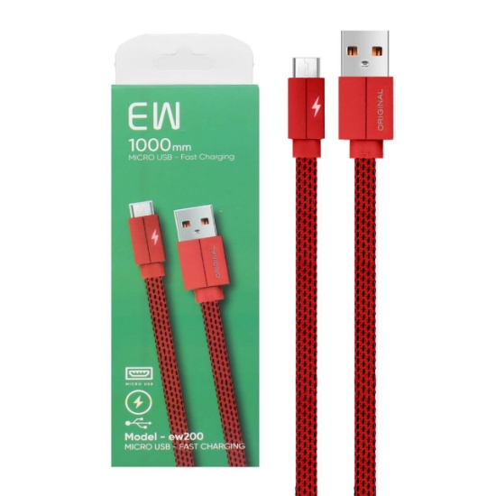 تصویر کابل تبدیل USB به USB-C مدل EW-200