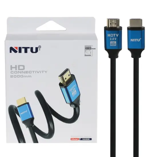 تصویر کابل HDMI نیتو مدل NHI02 طول 2 متر