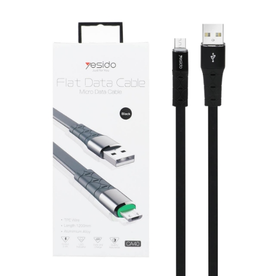 تصویر کابل تبدیل USB به micro USB یسیدو مدل CA40