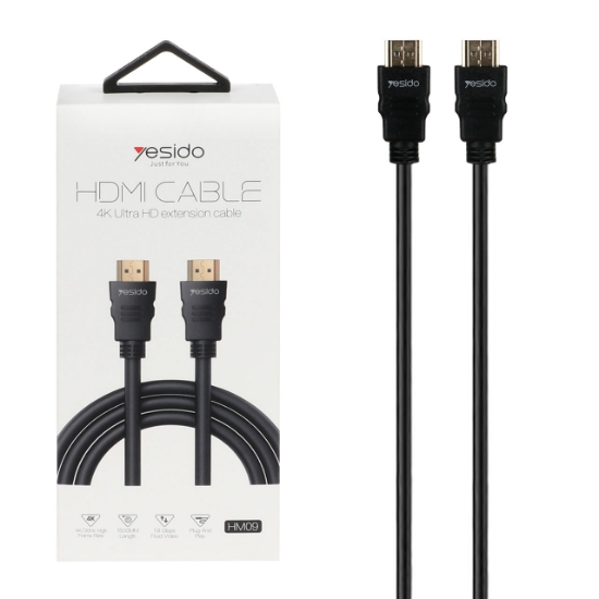 تصویر کابل 1.5 متری HDMI یسیدو مدل HM09
