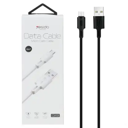 نمایش جزئیات کابل تبدیل USB به micro USB یسیدو CA19