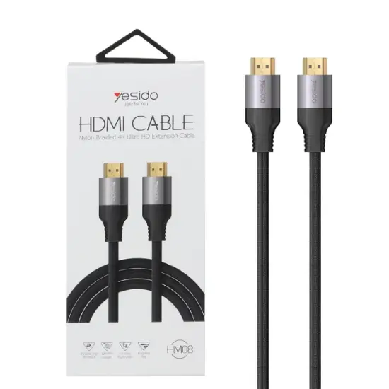 تصویر کابل 2متری HDMI یسیدو مدل HM08