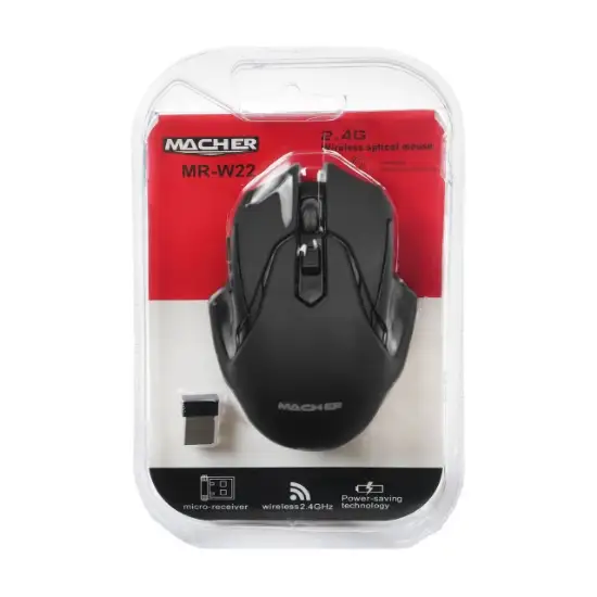 تصویر ماوس بی سیم مچر مدل MR-W22