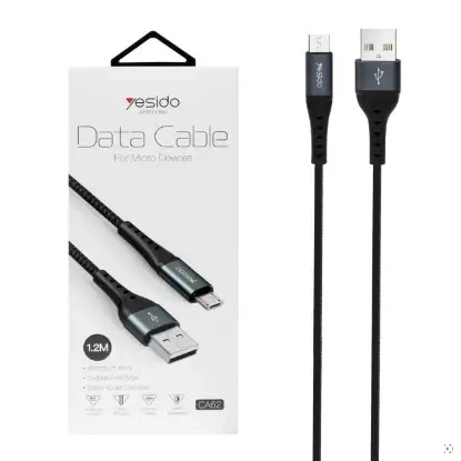 نمایش جزئیات کابلتبدیل USB به Lightning یسیدو مدل CA62