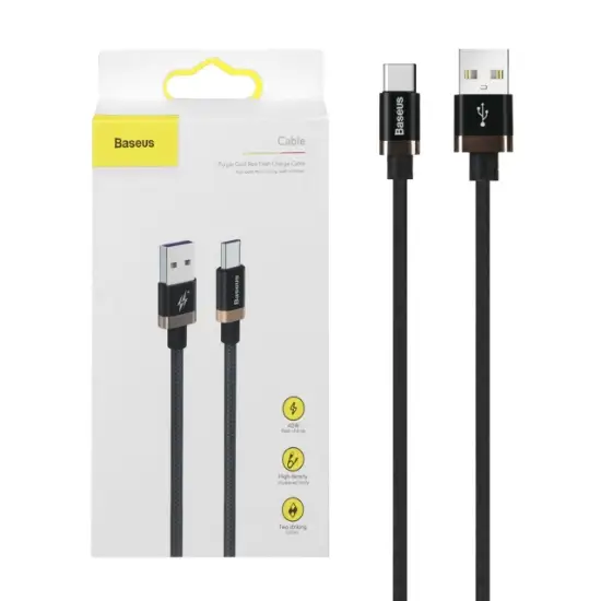 تصویر کابل تبدیل USB به USB-C مدل CATZH-B طول 2 متر