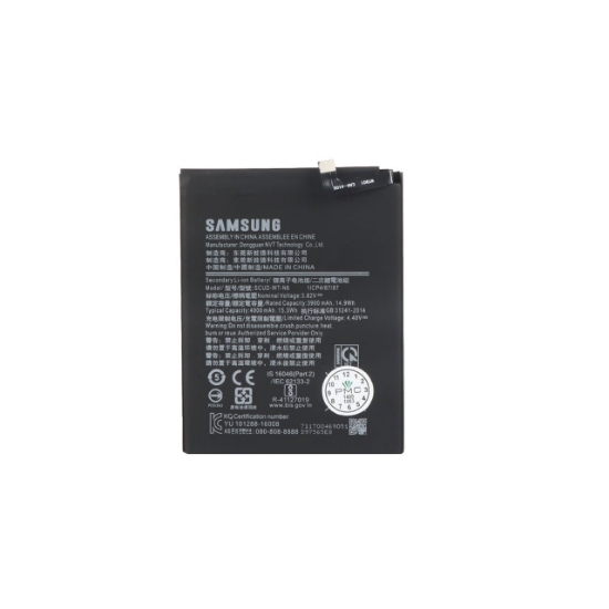تصویر باتری موبایل سامسونگ مناسب برای مدل A20S با ظرفیت 4000 میلی آمپر ساعت