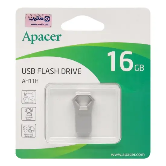 تصویر فلش مموری اپیسر مدل AH11H USB2.0 ظرفیت 16گیگابایت