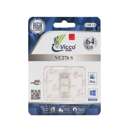 تصویر فلش مموری ویکومن مدل VC276 S USB2.0 ظرفیت 64 گیگابایت