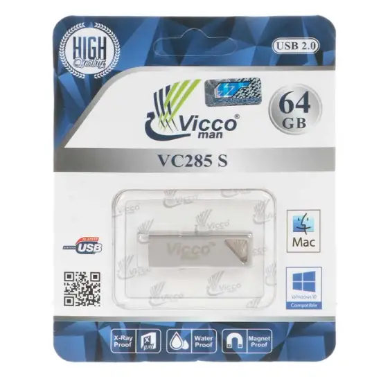 تصویر فلش مموری ویکومن مدل VC285 S USB2.0 ظرفیت 64 گیگابایت