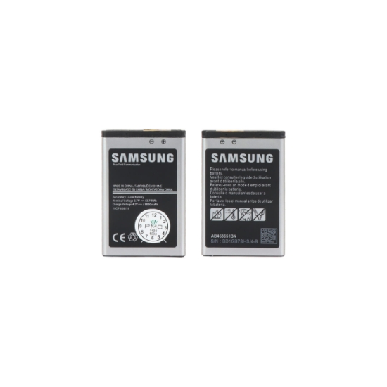تصویر باتری موبایل سامسونگ مناسب برای مدل S3650 با ظرفیت 1000 میلی آمپر ساعت