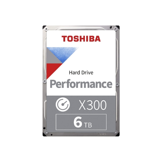 تصویر هارد دیسک اینترنال توشیبا مدل X300 Performance ظرفیت 6 ترابایت