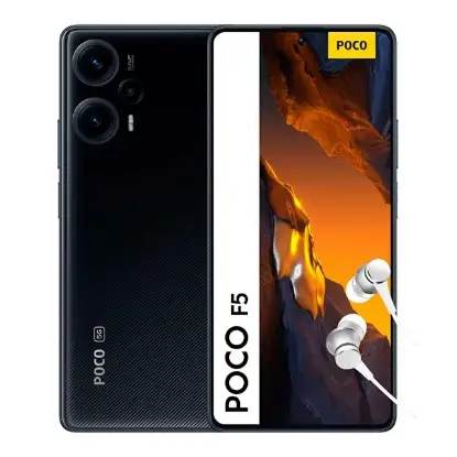 مشخصات گوشی موبایل شیائومی مدل Poco F5 5G دو سیم کارت ظرفیت 256 گیگابایت و رم 12 گیگابایت مشکی