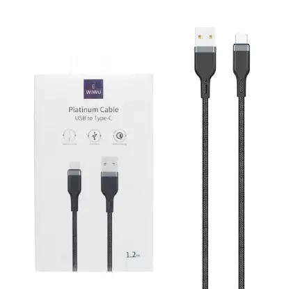 تصویر کابل تبدیل USB به USB-C ویوو مدل PT02 طول 1.2 متر