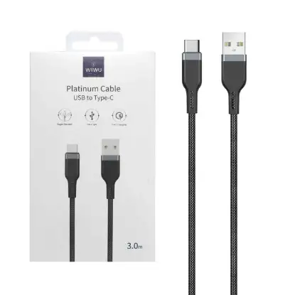 تصویر کابل تبدیل USB به USB-C ویوو مدل PT02 طول 3 متر