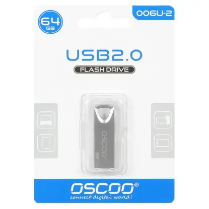 تصویر فلش مموری اسکو مدل 006U-2 USB2.0 ظرفیت 64 گیگابایت