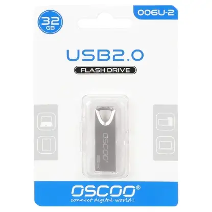 تصویر فلش مموری اسکو مدل 006U-2 USB2.0 ظرفیت 32 گیگابایت
