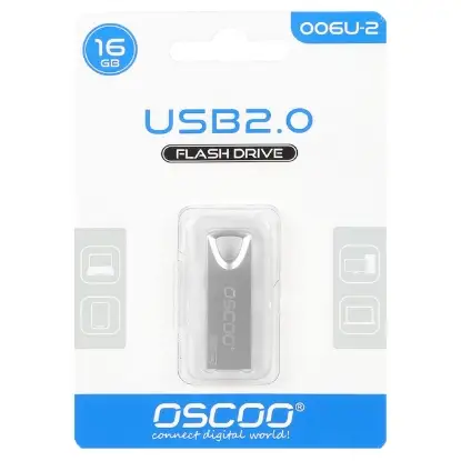 تصویر فلش مموری اسکو مدل 006U-2 USB2.0 ظرفیت 16 گیگابایت