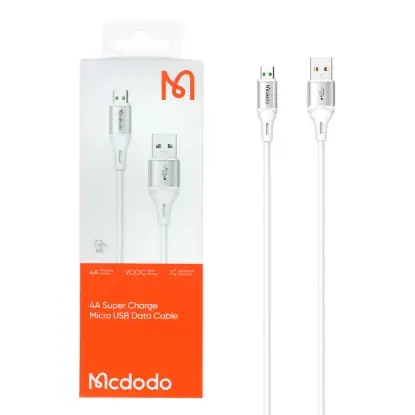 نمایش جزئیات کابل تبدیل USB به micro USB مک دودو مدل CA-1851 طول 1.2 متر