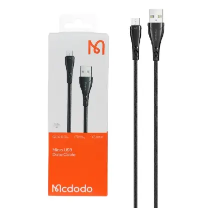 نمایش جزئیات کابل تبدیل USB به micro USB مک دودو مدل CA-7451 طول 1.2 متر