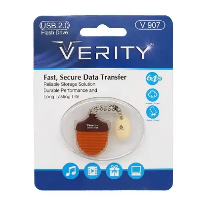 نمایش جزئیات فلش مموری وریتی مدل V907 USB2.0 ظرفیت 64 گیگابایت