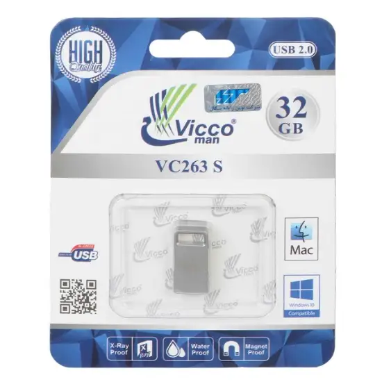 تصویر فلش مموری ویکومن مدل VC263 S USB2.0 ظرفیت 32 گیگابایت