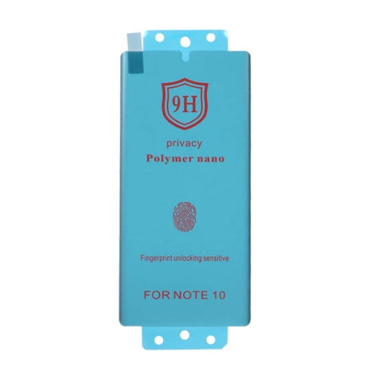 تصویر گلس گوشی Full Cover Polymer nano Privacy برای Samsung Note10