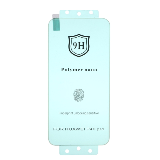 تصویر گلس گوشی Full Cover Polymer nano برای Huawei P40 Pro