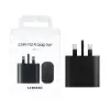 شارژر دیواری 25 وات سه پین USB-C مدل TA800 - درجه یک - تصویر دوم