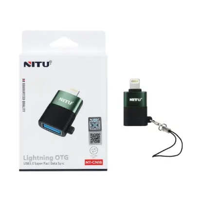 نمایش جزئیات مبدل USB به لایتنینگ نیتو مدل CN16