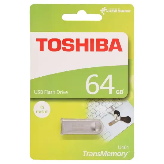 تصویر فلش مموری توشیبا مدل TransMemory U401 ظرفیت 64 گیگابایت