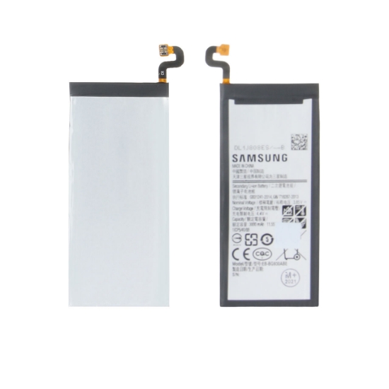 تصویر باتری موبایل مناسب برای مدل Galaxy S7 با ظرفیت 3000 میلی آمپرساعت