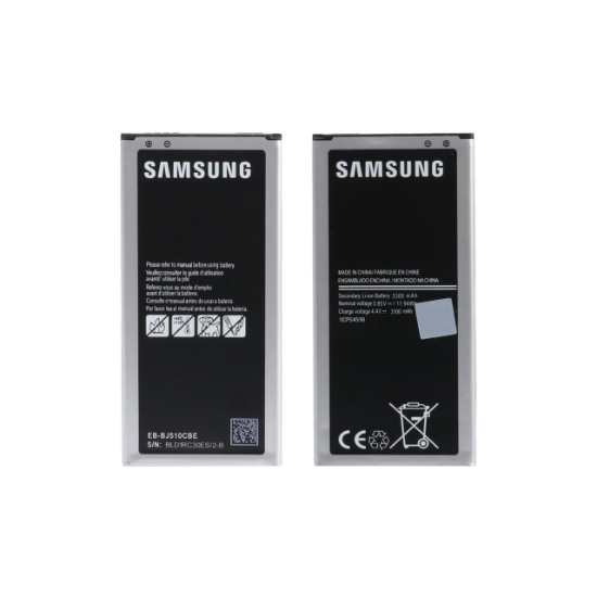 تصویر باتری موبایل سامسونگ مناسب برای مدل Galaxy J5 2016 با ظرفیت 3100 میلی آمپرساعت