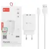 شارژر دیواری پرووان مدل PWC525 به همراه کابل تبدیل Micro-USB - تصویر یکم