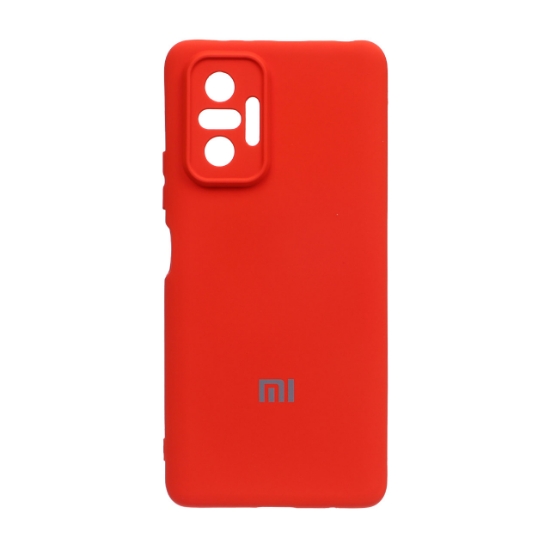 تصویر قاب گوشی سیلیکونی لوگودار برای Redmi Note 10 Pro-4G / Redmi Note 10 Pro Max