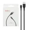 کابل USB به MicroUSB هادرون مدل HTC-A-U01 طول 1 متر - تصویر یکم