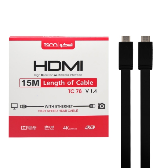 تصویر کابل HDMI تسکو به طول 15 متر