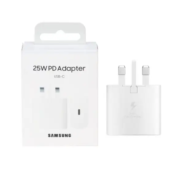 تصویر شارژر دیواری 25 وات  سامسونگ مدل USB-C