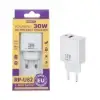 شارژر دیواری 30 وات  دوپورت ریمکس مدل RP-U82 - تصویر یکم