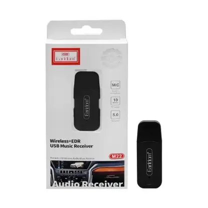 نمایش جزئیات گیرنده بلوتوثی ارلدام مدل ET-M22