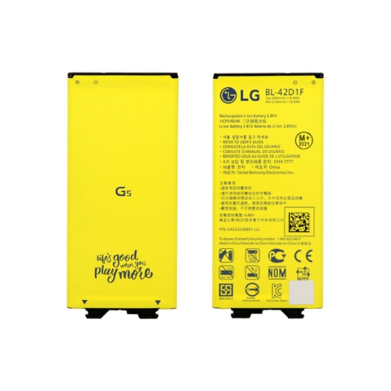 تصویر باتری موبایل مدل G-5 ظرفیت 2800 میلی آمپر ساعت مناسب برای گوشی موبایل ال جی LG G5