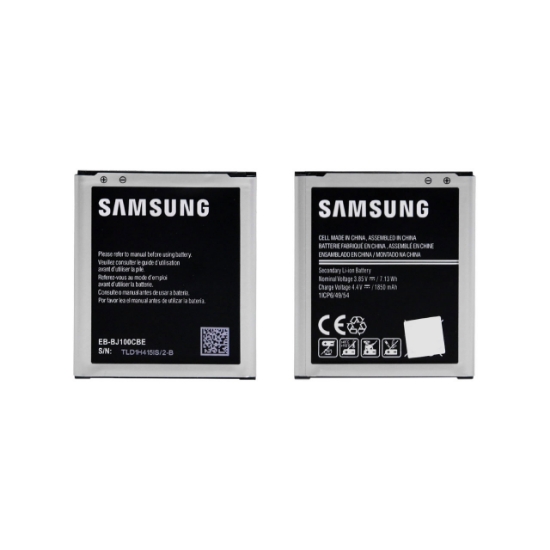 تصویر باتری موبایل مدل Galaxy J1 با ظرفیت 1850mAh مناسب برای گوشی موبایل سامسونگ Galaxy J1