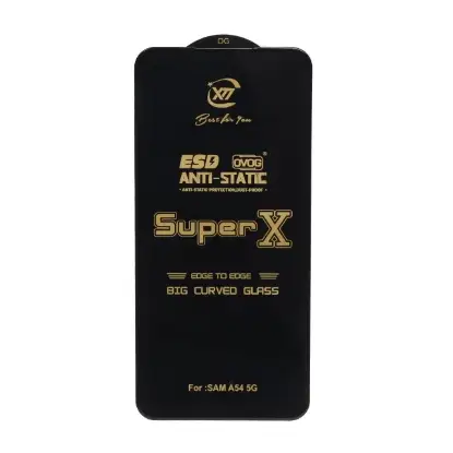 نمایش جزئیات گلس گوشی آنتی استاتیک Full Cover Super X برای Samsung Galaxy A54