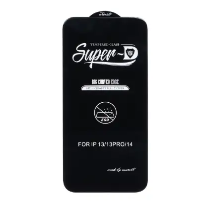 تصویر گلس گوشی شیشه ای Full Cover Super D Mietubl-ESD برای Iphone 13 / 13 Pro / 14